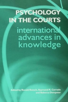 Psychology in the Courts by Raymond R. Corrado