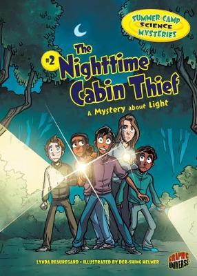 Nightime Cabin Thief - A Mystery About Light - Summer Camp Science Mysteries book