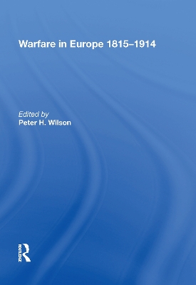 Warfare in Europe 1815�914 book