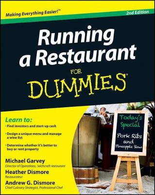 Running a Restaurant for Dummies, 2nd Edition book