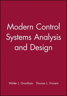 Modern Control Systems Analysis and Design book