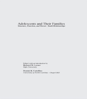 Adolescents and Their Families book