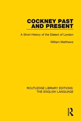 Cockney Past and Present book