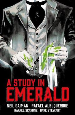 Neil Gaiman's a Study in Emerald book