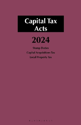 Capital Tax Acts 2024 book