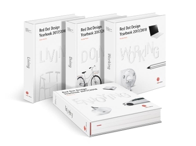 Red Dot Design Yearbook 2017/2018: Living, Doing, Working & Enjoying 4 vol set book