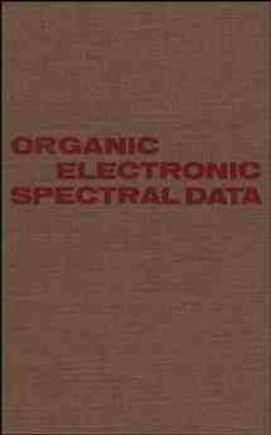 Organic Electronic Spectral Data, Volume 31, 1989 by John P. Phillips