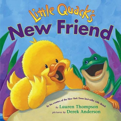 Little Quack's New Friend book