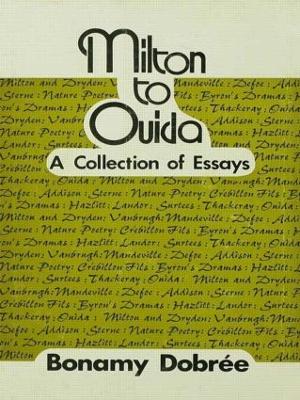 Milton to Ouida by Bonamy Dobree