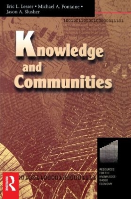 Knowledge and Communities book