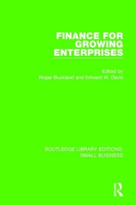 Finance for Growing Enterprises by Roger Buckland