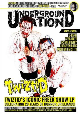 Underground Nation Magazine - Freek Show (Twiztid) book