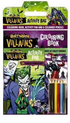 DC Comics: Batman Villains Activity Bag book