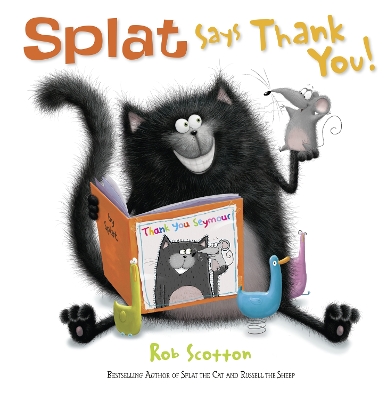 Splat Says Thank You! book