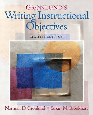 Gronlund's Writing Instructional Objectives book