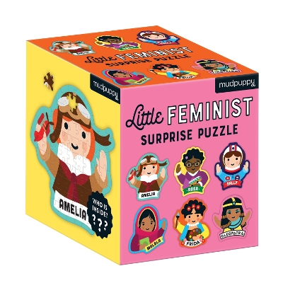 Little Feminist Surprise Puzzle book