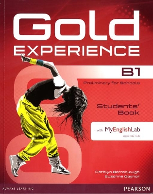 Gold Experience B1 Students' Book with DVD-ROM/MyLab Pack book