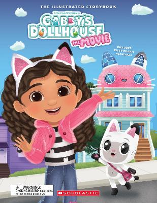 Gabby's Dollhouse: The Movie Storybook (DreamWorks: Includes Kitty Charm Necklace) book