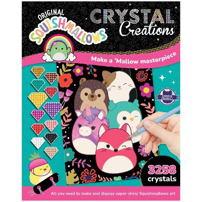 Crystal Creations Activity Set Squishmallows book