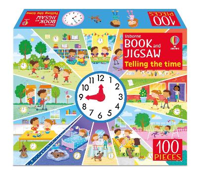 Usborne Book and Jigsaw Telling the Time book