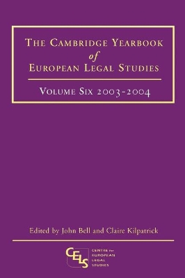 Cambridge Yearbook of European Legal Studies book