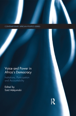 Voice and Power in Africa's Democracy: Institutions, Participation and Accountability book