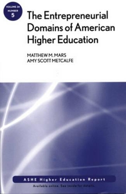 Entrepreneurial Domains of American Higher Education book