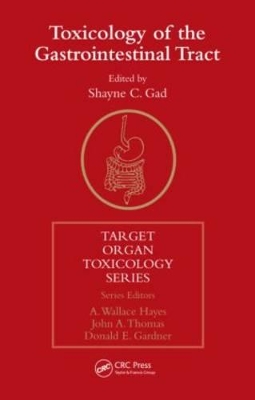 Toxicology of the Gastrointestinal Tract book