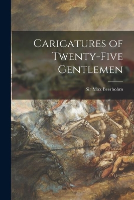 Caricatures of Twenty-five Gentlemen book
