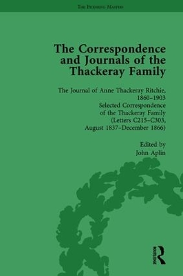Correspondence and Journals of the Thackeray Family book