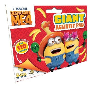 Despicable Me 4: Giant Activity Pad (Universal) book