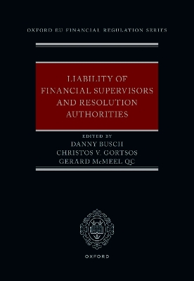 Liability of Financial Supervisors and Resolution Authorities book