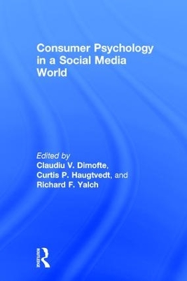 Consumer Psychology in a Social Media World book