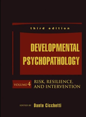 Developmental Psychopathology book