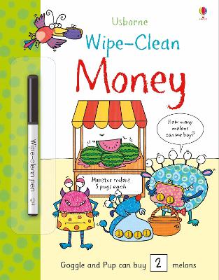 Wipe-Clean Money book