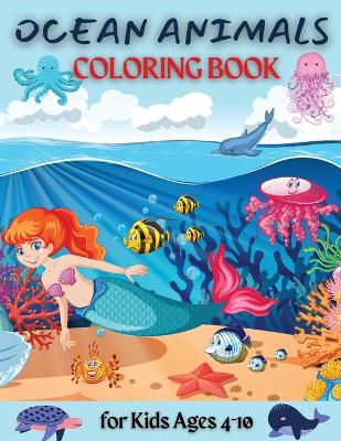 Ocean Coloring Book: Cute Ocean Animals book