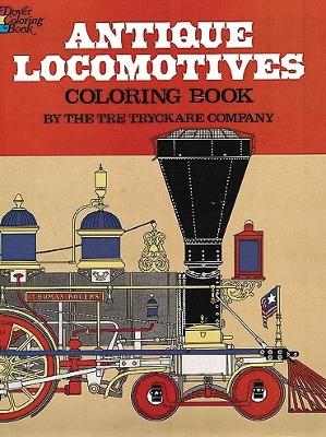 Antique Locomotives Coloring Book book