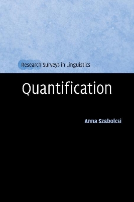Quantification by Anna Szabolcsi