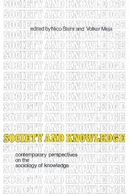 Society and Knowledge book