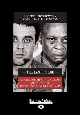 The Last to Die by Robert J. Hoshowsky