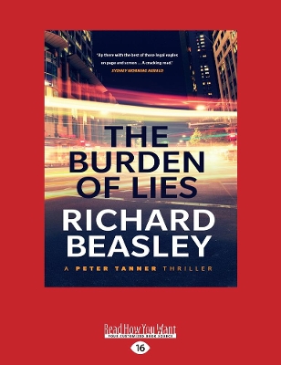 The Burden of Lies by Richard Beasley