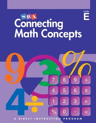 Connecting Math Concepts Level E, Textbook by McGraw Hill