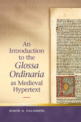 Introduction to the 'Glossa Ordinaria' as Medieval Hypertext book