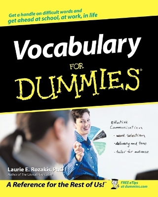 Vocabulary For Dummies book