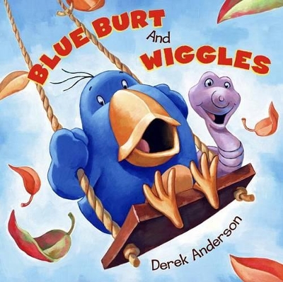 Blue Burt and Wiggles book