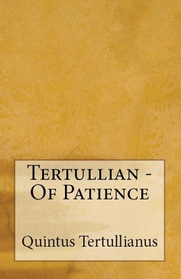 Of Patience book