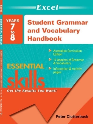 Year 7-8 Student Grammar & Vocabulary Handbook: Student Grammar and Vocabulary Handbook : Years 7-8 book