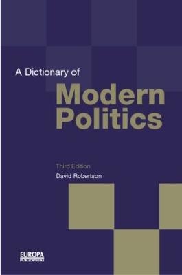 Dictionary of Modern Politics book