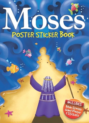 Moses Poster Sticker Book book