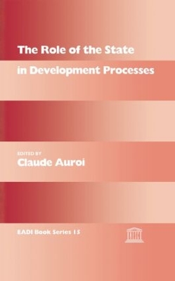 Role of the State in Development Processes book